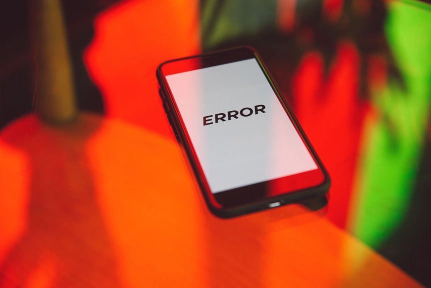 important advice unexpected errors arise